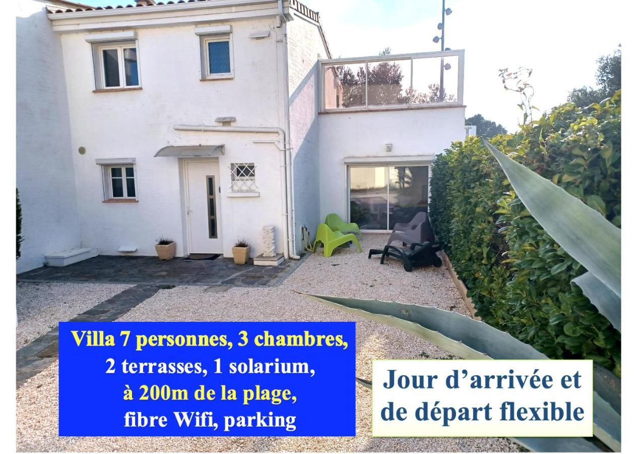 Cote Indigo - Villa 7 Personnes, 3 Chambres, 3 Terrasses - A 150 De La Mer Saint-Pierre-la-Mer  Екстериор снимка